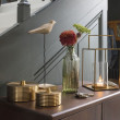 The MOUSSE vase is a charming bottle-shaped vase made of matte glass